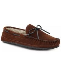 Minnetonka - Extra Wide Width Casey Moccasin Slipper - Lyst