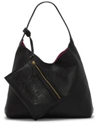 Vince Camuto - Jenna Leather Hobo Bag - Lyst