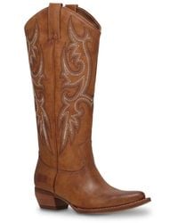 Frye & Co. - Irlene Tall Deco Stitch Western Boot - Lyst