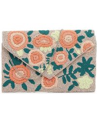 Kelly & Katie - Floral Beaded Clutch - Lyst