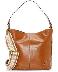 Lucky Brand - Cali Leather Bucket Bag - Lyst