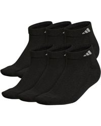 adidas - Athletic Cushioned Low-cut Socks 6 Pairs - Lyst