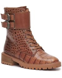 Vince Camuto Leather Fawdry Boot in Dark Green (Green) | Lyst