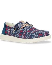 HEYDUDE - Wendy Ugly Sweater Slipon - Lyst