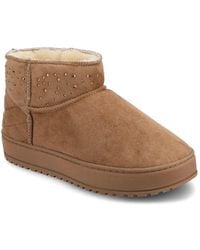 Journee Collection - Tarla Bootie Slipper - Lyst
