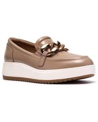 Clarks - Wide Width Zylah Wedge Loafer - Lyst
