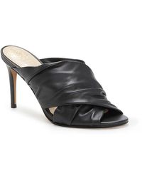 vince camuto black mules
