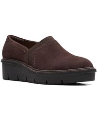 airabell slip wedge loafers