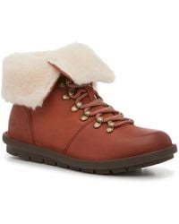 Born - Blaine Shearling Bootie - Lyst