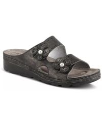 Flexus by Spring Step - Pamola Wedge Sandal - Lyst