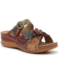 L'ARTISTE - Caelinee Wedge Sandal - Lyst