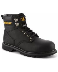 Caterpillar - Second Shift Steel Toe Work Boot - Lyst