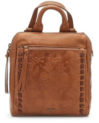 The Sak Loyola Leather Mini Backpack - Brown