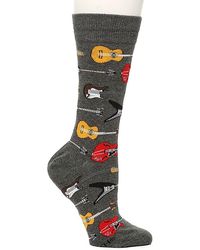 Socksmith - Guitar Riff Crew Socks - Lyst