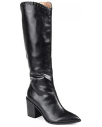 Journee Collection - Wide Width Daria Wide Calf Boot - Lyst