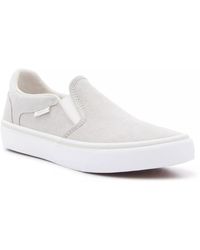 Vans - Asher Deluxe Slipon Sneaker - Lyst