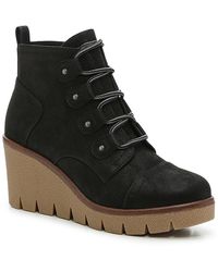 mia baylie wedge bootie