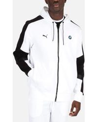 puma bmw hooded sweat jacket