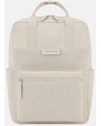 KAPTEN & SON - Bergen Pro Corduroy Rugzak 15 Inch Sandstone - Lyst
