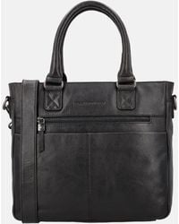 Hide & Stitches - Porto Handtas Black - Lyst