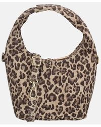Charm London - Buideltas Suede S Luipaard - Lyst
