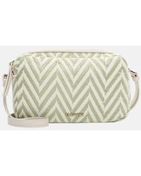 EMILY & NOAH - Raffia Crossbody Tas Pistachio - Lyst