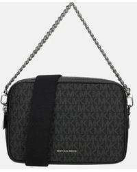 Michael Kors - Bryant Crossbody Tas M Black - Lyst
