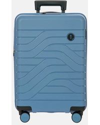 Bric's - Ulisse Expandable Handbagage Koffer 55 Cm Grey Blue - Lyst