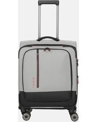 Travelite - Crosslite 5.0 Handbagage Koffer 55 Cm Beige - Lyst