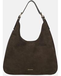 Michael Kors - Nolita Hobo Schoudertas L Chocolate - Lyst
