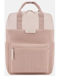 KAPTEN & SON - Bergen Pro Corduroy Rugzak 15 Inch Rose Clay - Lyst
