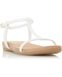 head over heels mercedes t bar pearl stiletto sandals