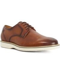 Dune - Brinny Leather Lace-Up Casual Shoes - Lyst