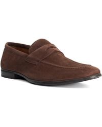 Dune - Barclays Suede Loafers - Lyst