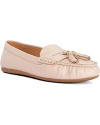 Dune - Wf Geen Leather Moccasin Loafers - Lyst