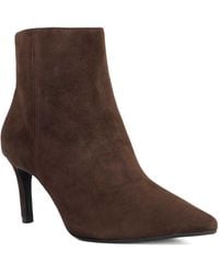 Dune - Wf Obsessively Wide Fit Pointed Toe Heel Ankle Boots - Lyst