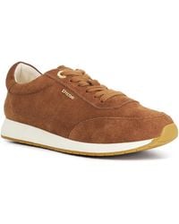 Dune - Ettah Suede Lace-Up Runner Trainers - Lyst