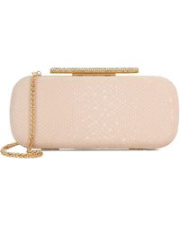 Dune - Body Structured Chain Strap Clutch Bag - Lyst