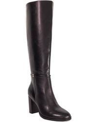 Dune - Starlling Knee-High Block Heel Boots - Lyst