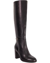 Dune - Starlling Knee-High Block Heel Boots - Lyst