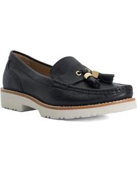 Dune - Wf Gwen Wide Fit Casual Tassel Trim Loafers - Lyst