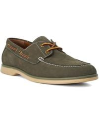 Dune - Buoy Suede Boat Shoes - Lyst
