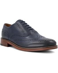 Dune - Sadwell Lace-Up Brogue Shoes - Lyst