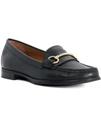 Dune - Wf Glenny Wide Fit Snaffle Trim Loafers - Lyst