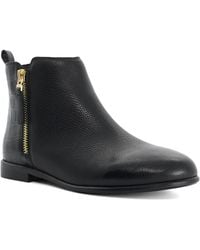 Dune - Pandya Flat Ankle Boots - Lyst