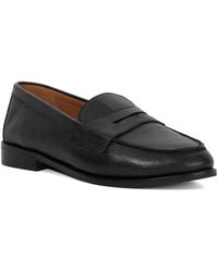 Dune - Wf Ginelli Wide Fit Penny Loafer - Lyst