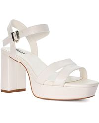 Dune - Madewithlove Leather Platform Wedding Heels - Lyst