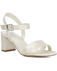 Dune - Marriagemateria Block Wedding Heels - Lyst