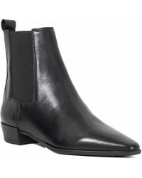 Dune - Parkas Chisel Toe Low Heel Chelsea Ankle Boots - Lyst