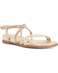 Dune - Wf Lexia Flat Strappy Sandals - Lyst
